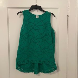 CAbi Gemma Eyelet Blouse Style 5036